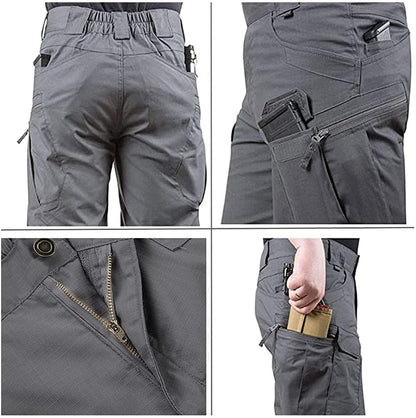 Lighteme Taktische Shorts für Herren, 27,9 cm, wasserdicht, zum Wandern und Angeln, atmungsaktiv, schnelltrocknend, Cargo-Shorts (ohne Gürtel) 