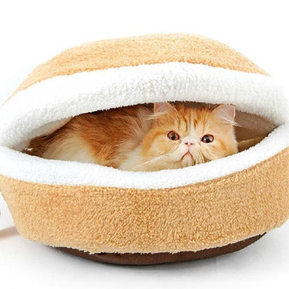 Lighteme Soft & Cute Hamburger Bed