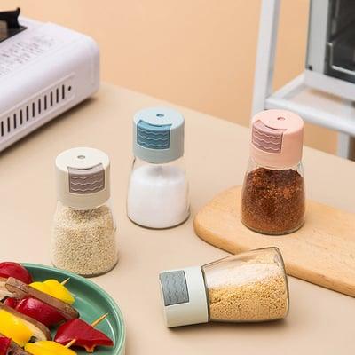 Distributeurs de sel et de poivre réglables à poussoir Lighteme | ACHETEZ-EN 1, OBTENEZ-EN 1 GRATUITEMENT (2 PIÈCES)