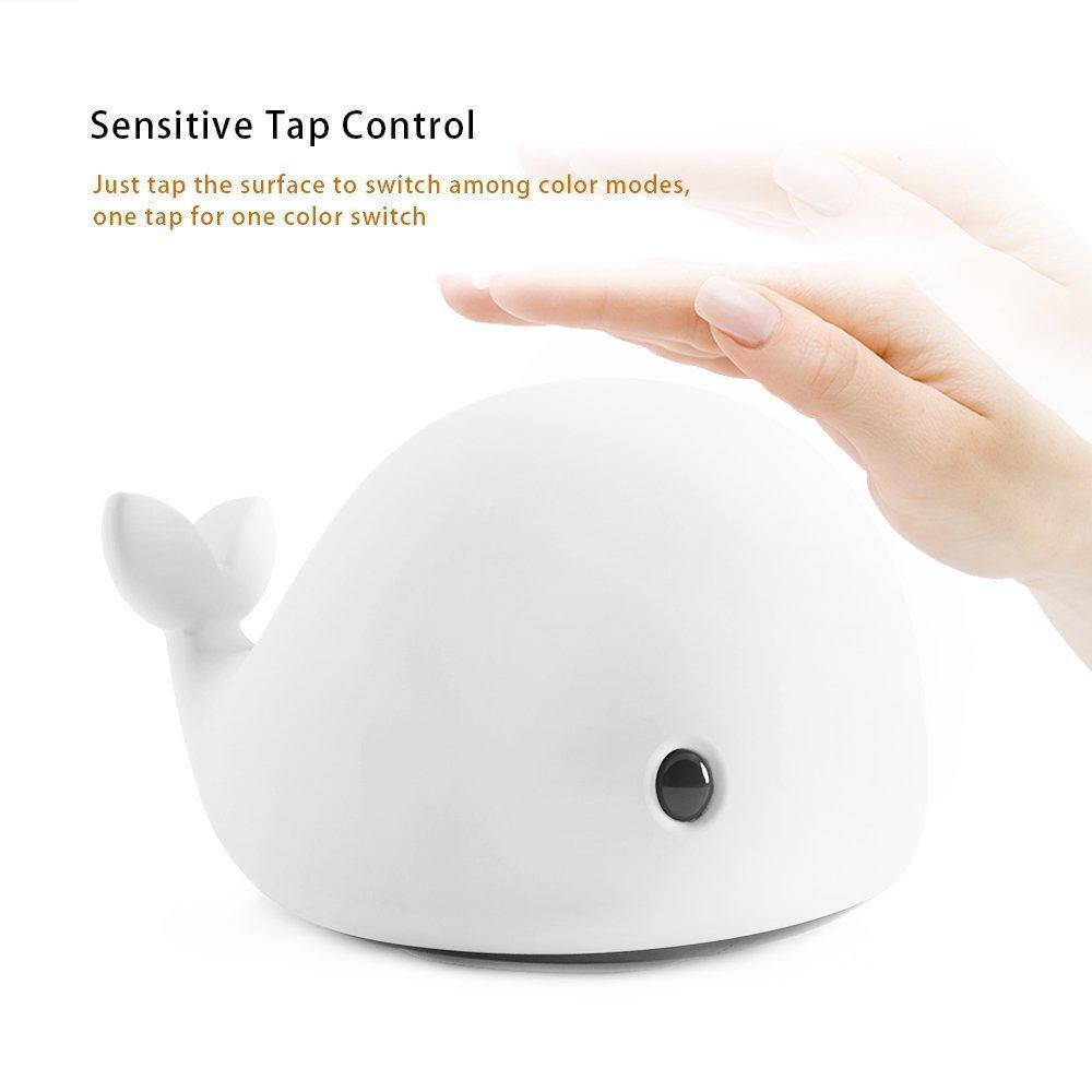 Lighteme Cute Dolphin Touch Night Light