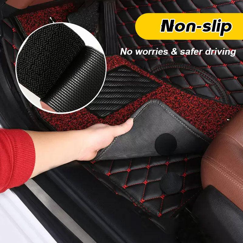 Lot de 10 autocollants antidérapants pour tapis de voiture Lighteme