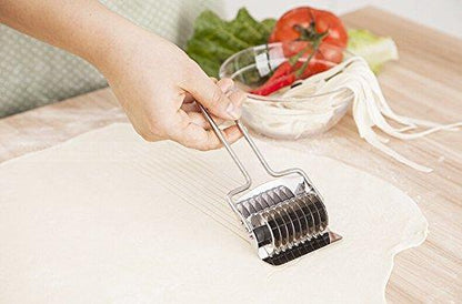 Lighteme Pasta Noodle Cutter, Spaghetti Maker, Noodle Lattice Roller