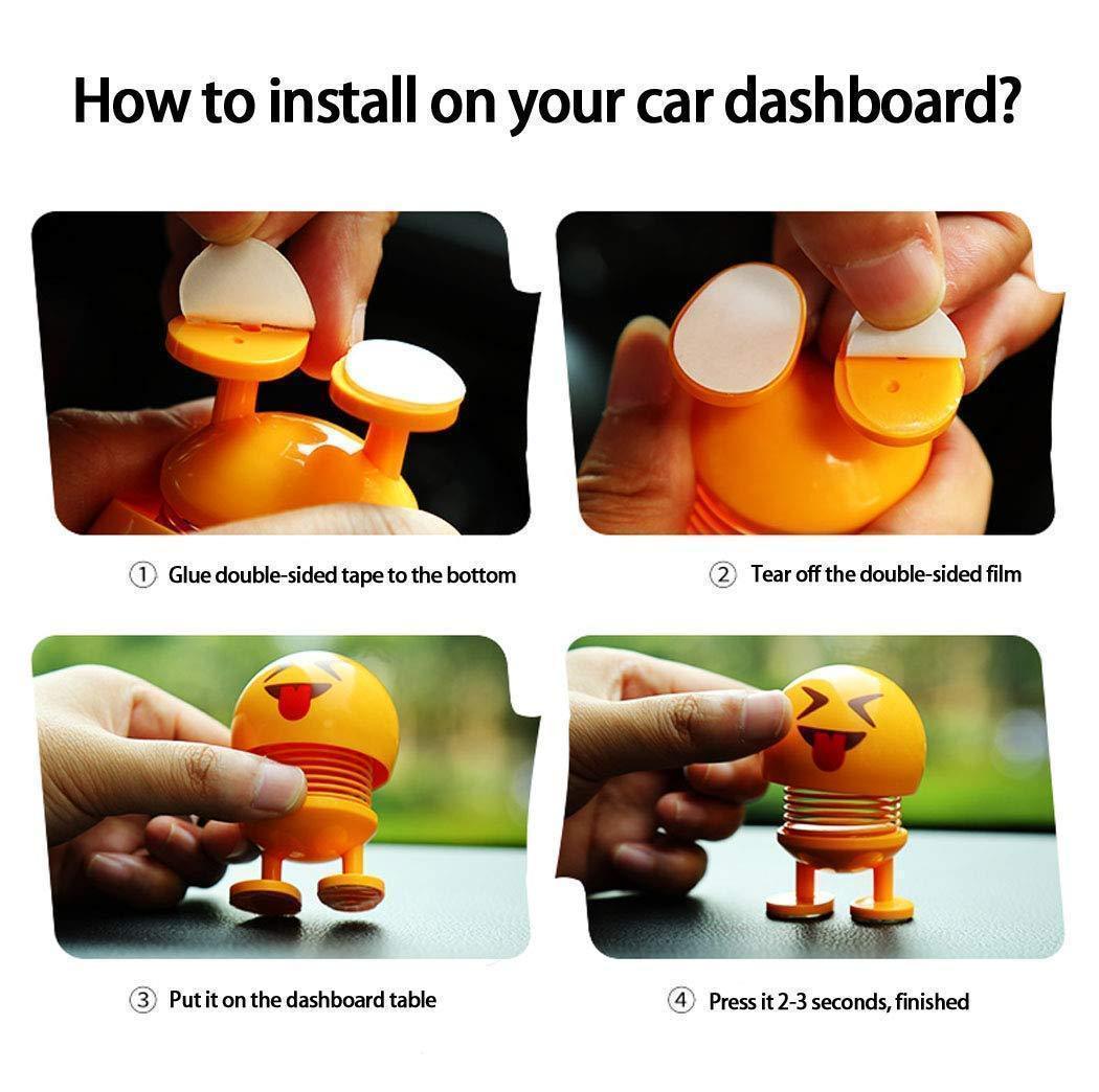 Lighteme Creative Shaking Head Dolls For Car Dashboard/Home/Table Decor (14 Types)