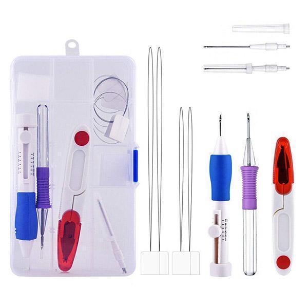 Lighteme Rainbow Color Embroidery Threading Tool 136 Sets