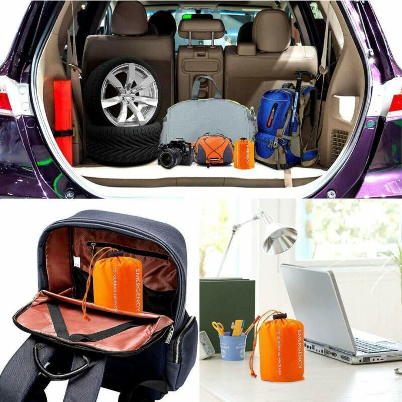 Sac de couchage chaud de camping d'urgence Lighteme