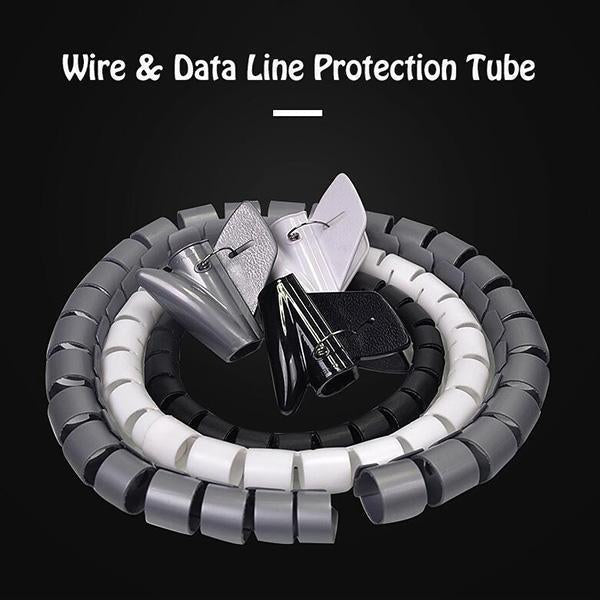 Gaine de protection pour câbles et lignes de données Lighteme (3 couleurs et 4 types)