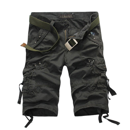 Ihrtrade - Washed Soft Cotton Cloth Men Cargo Tactical Shorts Plus Size (5 Colors),USB C Charger