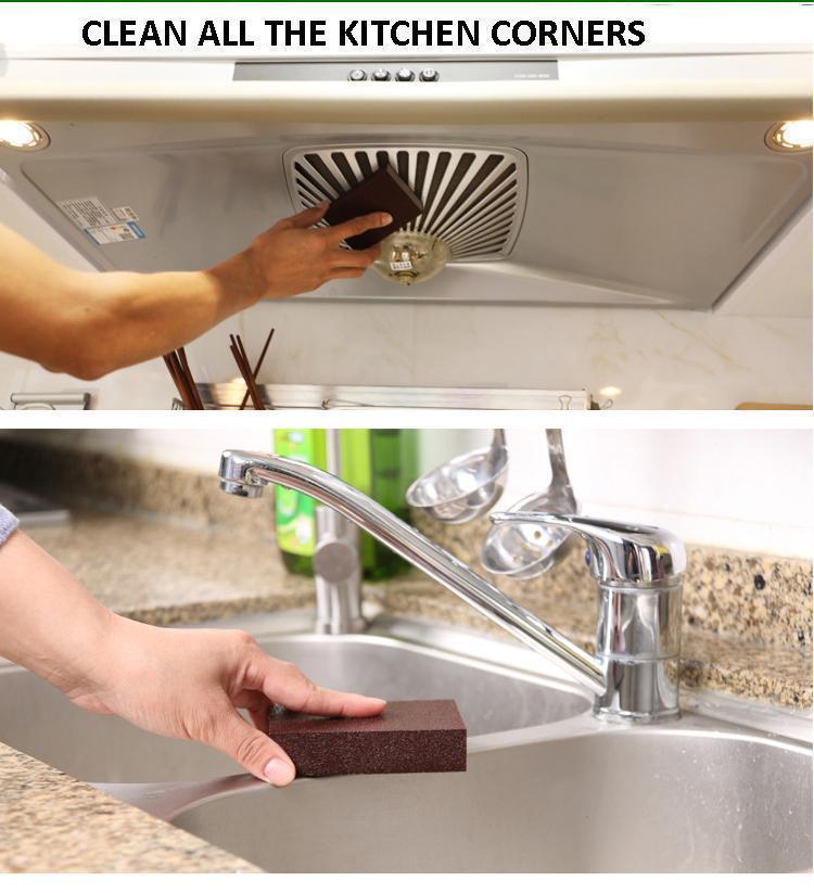 Lighteme Magic Emery Sponge Cleaner Kitchen Rust Remover