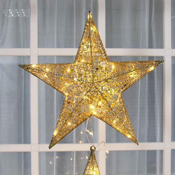 Ihrtrade Christmas Fairy Lights Glitter Star