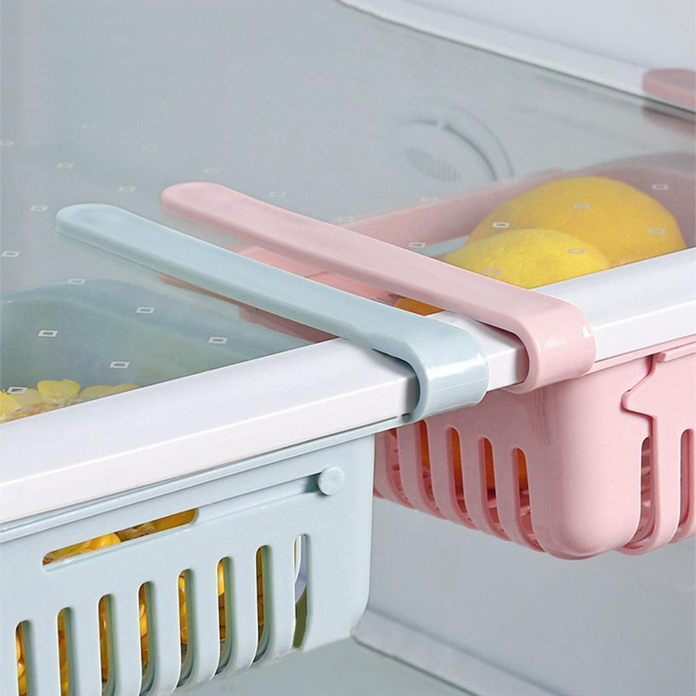 Tiroirs sous étagère Lighteme pour réfrigérateur (3 pièces) (3 couleurs)
