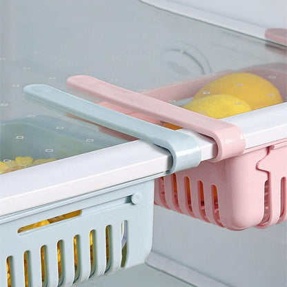 Tiroirs sous étagère Lighteme pour réfrigérateur (3 pièces) (3 couleurs)