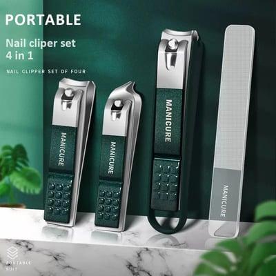 Lighteme 4-in-1-Nagelknipser-Set für sauberes Arbeiten