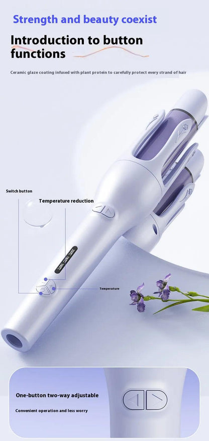Lighteme 32 mm automatischer Lockenstab mit Anionen-Technologie für zwei Zwecke