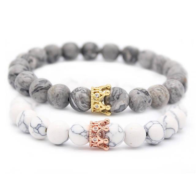 Bracelets magnétiques King &amp; Queen de Lighteme (2 pièces)