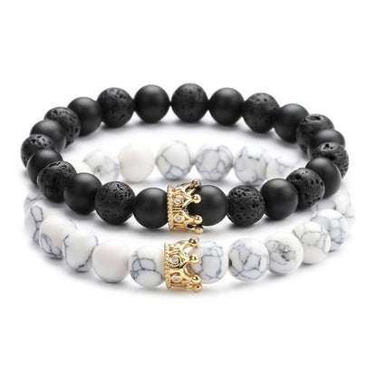 Bracelets magnétiques King &amp; Queen de Lighteme (2 pièces)