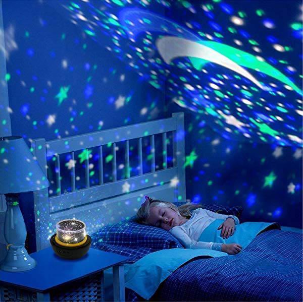 Lighteme Fantasy Dazzle Color Rotating Projection Lamp