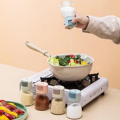 Distributeurs de sel et de poivre réglables à poussoir Lighteme | ACHETEZ-EN 1, OBTENEZ-EN 1 GRATUITEMENT (2 PIÈCES)