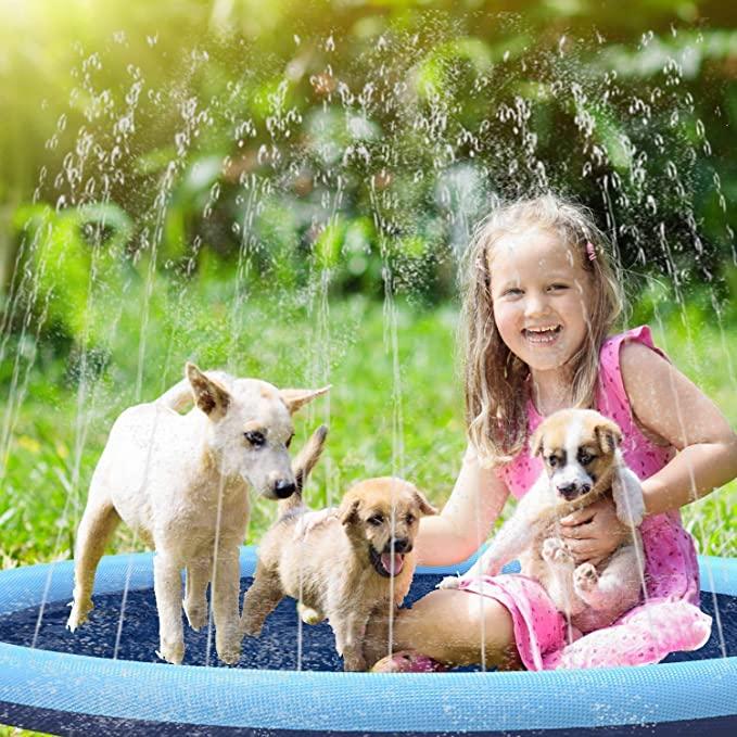 Lighteme Hundespielzeug-Wasserbett Halten Sie Ihren treuen Freund an heißen Sommertagen kühl!