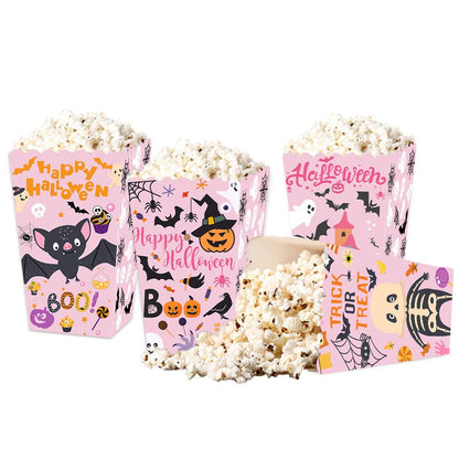 Lighteme 4-teilige Halloween-Popcornboxen
