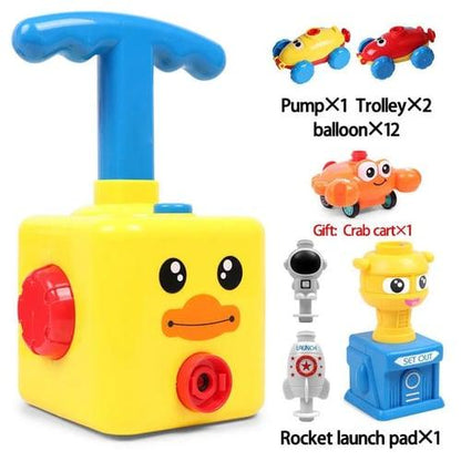 Lighteme – Ballonpumpen-Auto-Spielzeugset