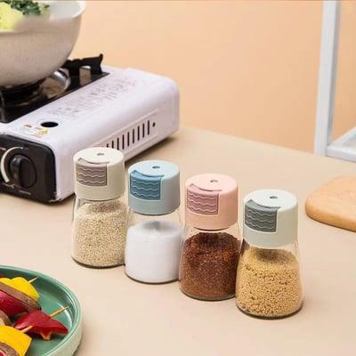 Distributeurs de sel et de poivre réglables à poussoir Lighteme | ACHETEZ-EN 1, OBTENEZ-EN 1 GRATUITEMENT (2 PIÈCES)