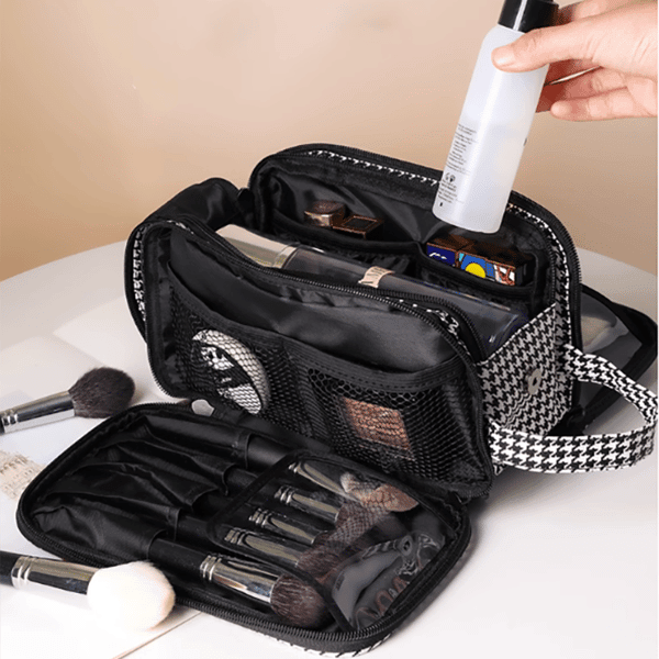 Lighteme Reisekosmetiktasche mit großem Fassungsvermögen