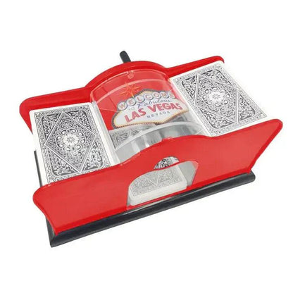 Lighteme Spielkartenmischmaschine für 2 Kartendecks