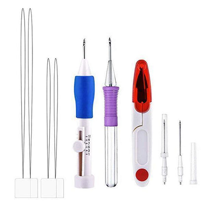 Lighteme Rainbow Color Embroidery Threading Tool 136 Sets