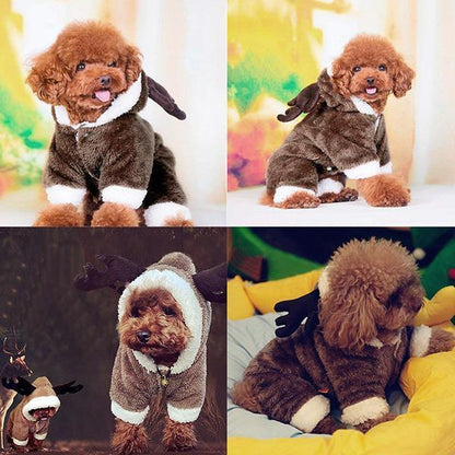 Lighteme Pet Christmas Elk Clothes (5 sizes)