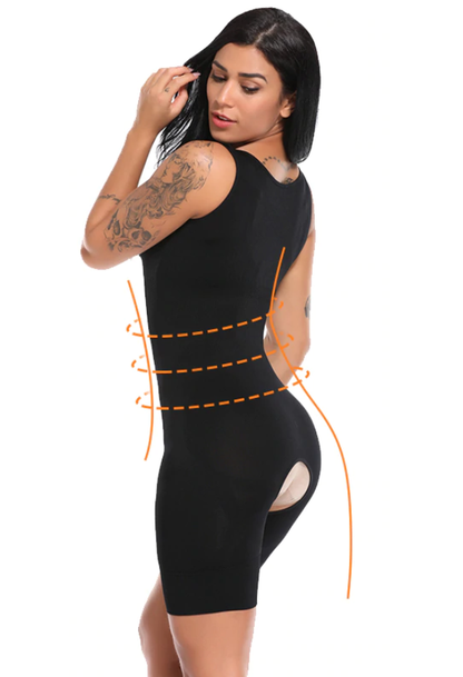 Lighteme Slimming Bodysuit - Full Body Shaper with Butt Lifter - Easy Bathroom Access