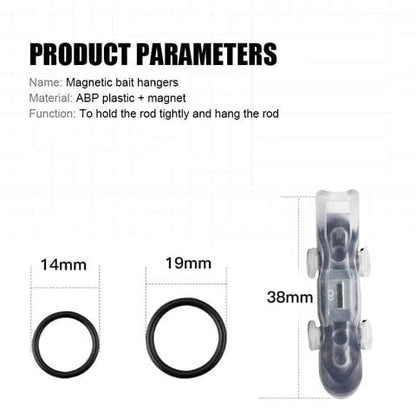 Lighteme Magnetischer automatischer Angelköder | 4er-Set