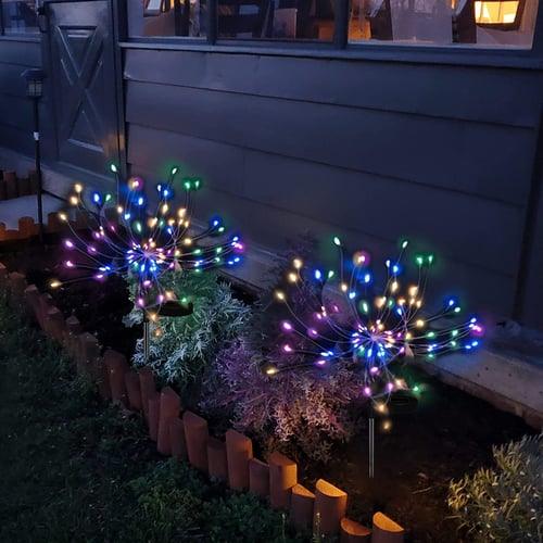 Wasserdichte Solar-Feuerwerkslampe für den Garten von Lighteme | 1 KAUFEN, 1 GRATIS ERHALTEN (2 STÜCK)