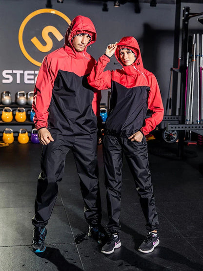 Lighteme Unisex Sauna Trapping Gym Suit