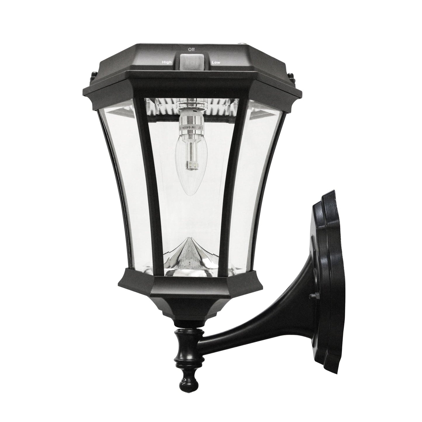 Lighteme Solar Lamp Post Lights - Bulb Solar Lamp - Mounts 3 ways