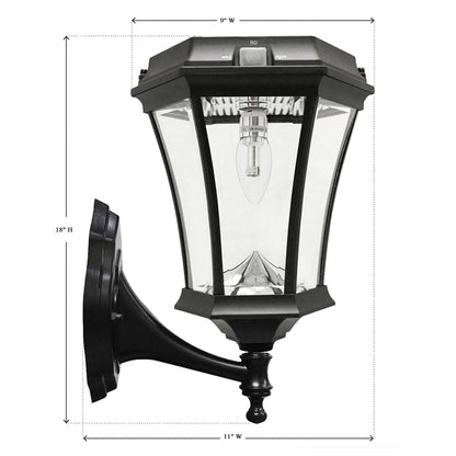 Lighteme Solar Lamp Post Lights - Bulb Solar Lamp - Mounts 3 ways