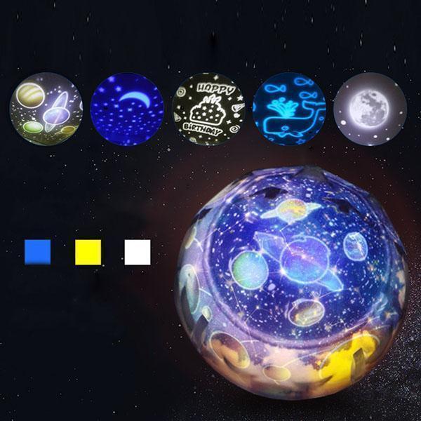 Lighteme Fantasy Dazzle Color Rotating Projection Lamp
