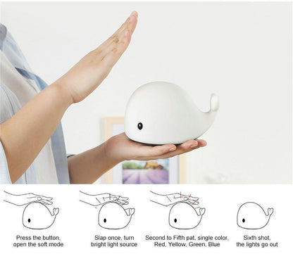 Lighteme Cute Dolphin Touch Night Light