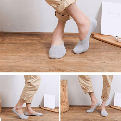 Chaussettes confortables et respirantes en soie glacée Lighteme (lot de 4) (5 couleurs)