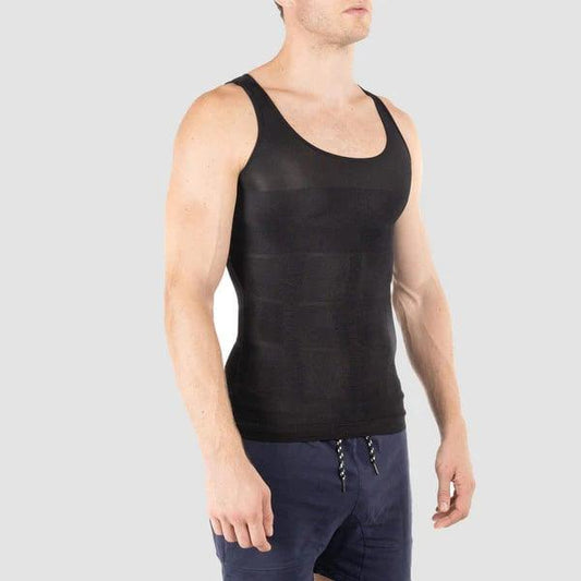 Lighteme Schlankmachendes Shapewear-Unterhemd für Herren 