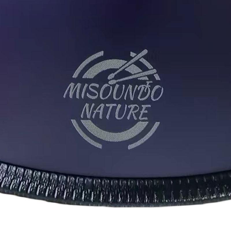 Lighteme Starburst A1 Nitridstahl Handpan Drums 22 Zoll 10 Noten d-Moll Kurd Scale Hangdrum mit Geschenkset