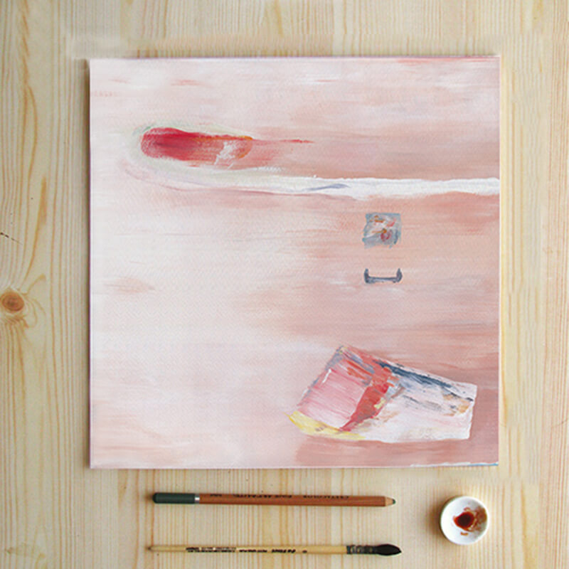 Peinture sur toile abstraite Lighteme