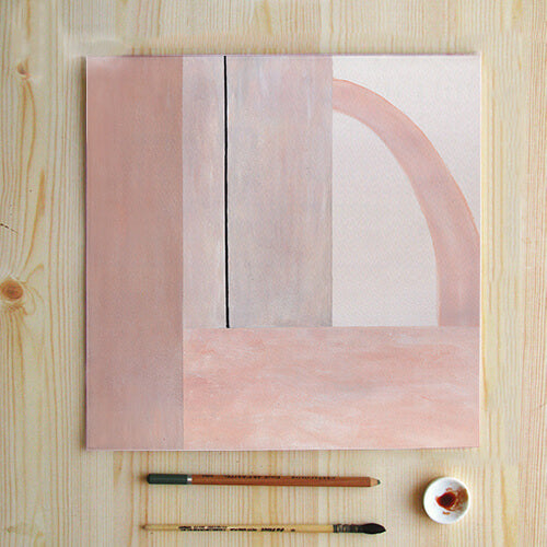 Peinture sur toile abstraite Lighteme