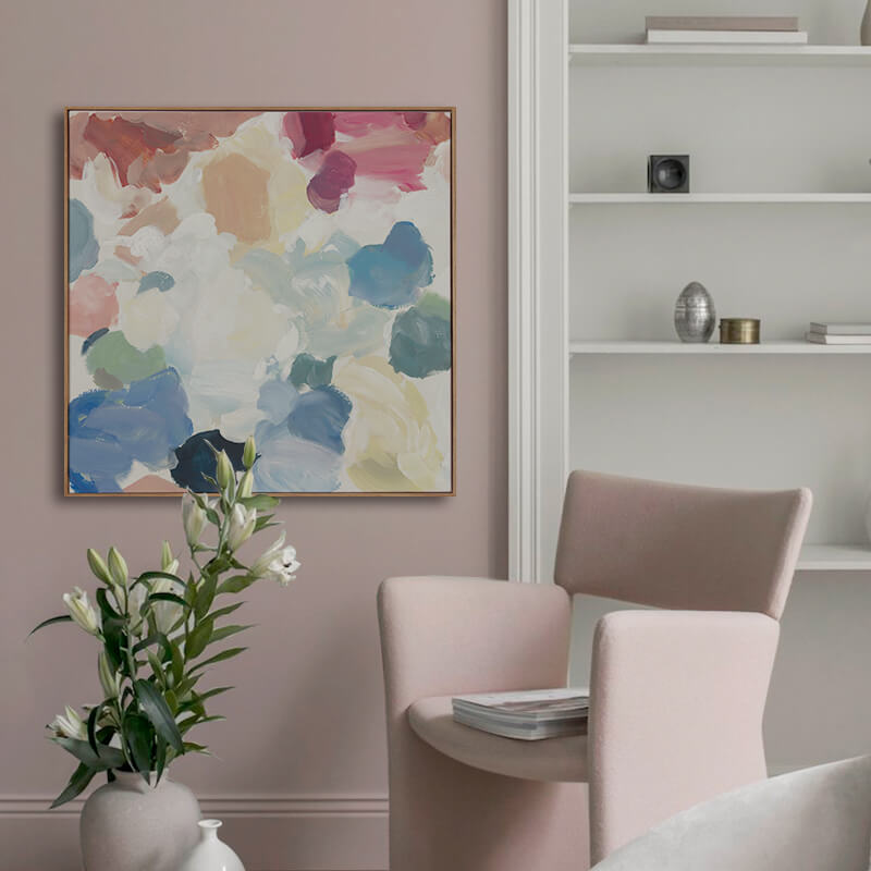 Peinture sur toile abstraite Lighteme