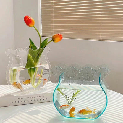Lighteme Acrylic Fishtail Shpae Vase