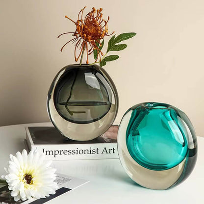 Lighteme Amber Creative Glass Vase