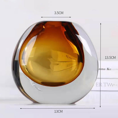 Lighteme Amber Creative Glass Vase