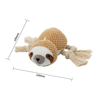 Lighteme Animal Shape Squeak Sound Dog Toy (6 colors)