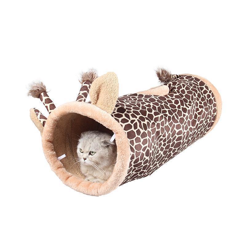 Lighteme Animal Shape Tunnel Cute Foldable Cat Tube