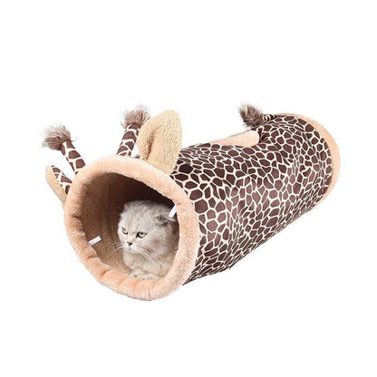 Lighteme Animal Shape Tunnel Cute Foldable Cat Tube