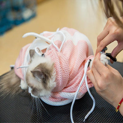 Lighteme Anti-Kratz-Badebeutel für Katzen (4 Farben)